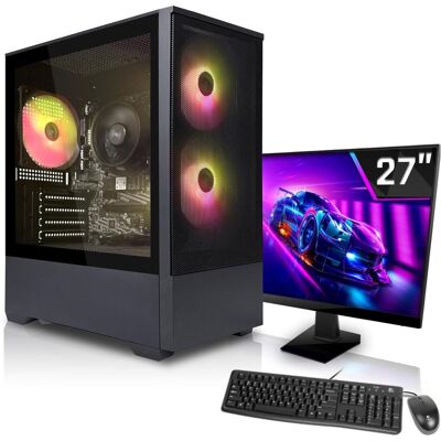 Systemtreff Office PC G255234 (512 GB, 16 GB, Intel Core i5-14400, GeForce GT 710), PC, Schwarz Systemtreff Office PC G255234 (512 GB, 16 GB, Intel Core i5-14400, GeForce GT 710), PC, Schwarz