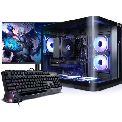 Kiebel Curve V (1000 GB, 32 GB, AMD Ryzen 5 5600GT), PC, Schwarz Kiebel Curve V (1000 GB, 32 GB, AMD Ryzen 5 5600GT), PC, Schwarz
