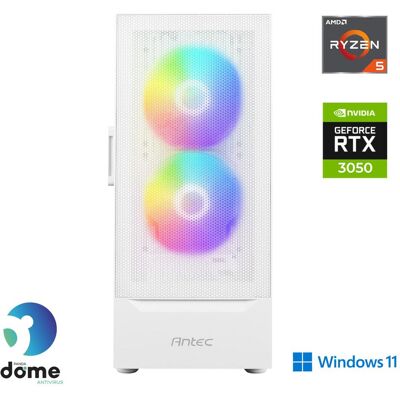 Anni Gamer Optimal (1000 GB, 16 GB, AMD Ryzen 5 40, GeForce RTX 3050), PC Anni Gamer Optimal (1000 GB, 16 GB, AMD Ryzen 5 40, GeForce RTX 3050), PC