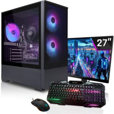 Systemtreff Multimedia PC G254902 (512 GB, 16 GB, AMD Ryzen 5 5500, GeForce RTX 3060), PC, Schwarz Systemtreff Multimedia PC G254902 (512 GB, 16 GB, AMD Ryzen 5 5500, GeForce RTX 3060), PC, Schwarz