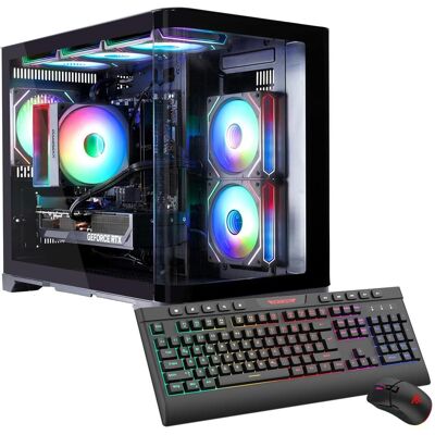 GameMax HYPE-M BK 8009 Ryzen 7 5700X 16GB 480GB SSD RTX 5060 (480 GB, 16 GB, GeForce RTX 5060), PC, Schwarz GameMax HYPE-M BK 8009 Ryzen 7 5700X 16GB 480GB SSD RTX 5060 (480 GB, 16 GB, GeForce RTX 5060), PC, Schwarz