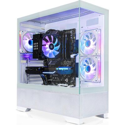Systemtreff Multimedia PC G254362 (512 GB, 16 GB, AMD Ryzen 5 5600, GeForce RTX 3060), PC, Weiss Systemtreff Multimedia PC G254362 (512 GB, 16 GB, AMD Ryzen 5 5600, GeForce RTX 3060), PC, Weiss