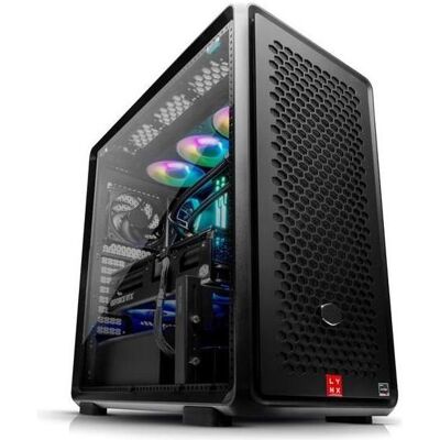 LYNX Challenger Ryzen 7 7800X3D 32GB 2TB SSD NVMe RTX 5080 16G W11 Home (2000 GB, 32 GB, GeForce RTX 5080), PC, Schwarz LYNX Challenger Ryzen 7 7800X3D 32GB 2TB SSD NVMe RTX 5080 16G W11 Home (2000 GB, 32 GB, GeForce RTX 5080), PC, Schwarz