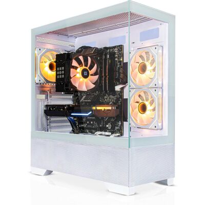 SYSTEMTREFF Gaming PC G254428 (512 GB, 16 GB, Radeon RX 7600), PC, Schwarz SYSTEMTREFF Gaming PC G254428 (512 GB, 16 GB, Radeon RX 7600), PC, Schwarz