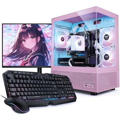 Kiebel Zindarella VIII (1000 GB, 32 GB, AMD Ryzen 7 8700F, GeForce RTX 5060), PC, Pink, Weiss, Schwarz, Türkis Kiebel Zindarella VIII (1000 GB, 32 GB, AMD Ryzen 7 8700F, GeForce RTX 5060), PC, Pink, Weiss, Schwarz, Türkis