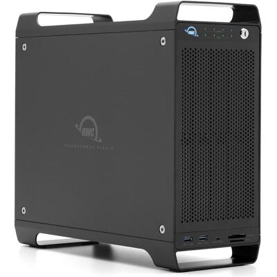 OWC ThunderBay Flex 8 (PCI-Express, SATA), Festplattengehäuse, Schwarz OWC ThunderBay Flex 8 (PCI-Express, SATA), Festplattengehäuse, Schwarz