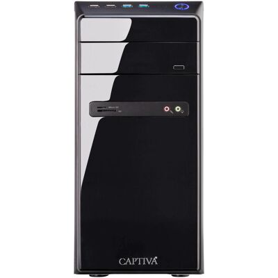Captiva PC Business/Office I10-0575 (Ultra 7 265/SSD 500GB/32GB/4TB/WLAN/w/o OS) (500 GB, 32 GB, Intel Core Ultra 7 265), PC, Schwarz Captiva PC Business/Office I10-0575 (Ultra 7 265/SSD 500GB/32GB/4TB/WLAN/w/o OS) (500 GB, 32 GB, Intel Core Ultra 7 265), PC, Schwarz
