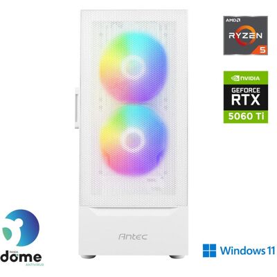 Anni Gamer Advanced (2000 GB, 32 GB, AMD Ryzen 5 40, GeForce RTX 5060 Ti), PC Anni Gamer Advanced (2000 GB, 32 GB, AMD Ryzen 5 40, GeForce RTX 5060 Ti), PC