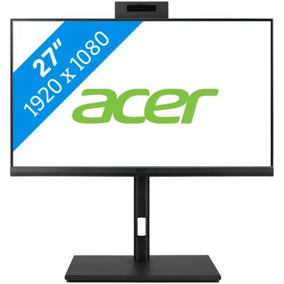 Acer Z4727GT/noKB/27i/i5/16/512/W11P (DQ.R23EH.003) (512 GB, 16 GB, Intel Core i5-14400), PC, Schwarz Acer Z4727GT/noKB/27i/i5/16/512/W11P (DQ.R23EH.003) (512 GB, 16 GB, Intel Core i5-14400), PC, Schwarz