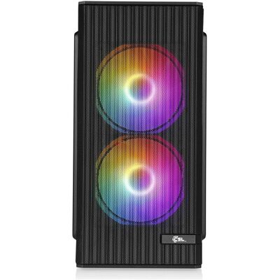 CSL Computer Gaming PC M13360H AMD Ryzen 5 5500 16 GB RAM 500 GB SSD Nvid (500 GB, 16 GB, AMD Ryzen 5 5500, GeForce RTX 3050 Ti Max-Q), PC, Schwarz CSL Computer Gaming PC M13360H AMD Ryzen 5 5500 16 GB RAM 500 GB SSD Nvid (500 GB, 16 GB, AMD Ryzen 5 5500, GeForce RTX 3050 Ti Max-Q), PC, Schwarz
