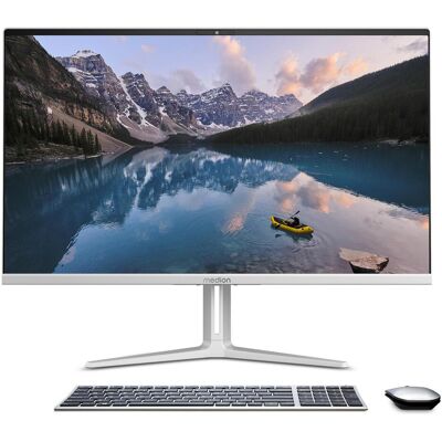 Medion AIO Signium 27 S1 (MD600018 (1000 GB, 16 GB, Intel Core 5 210H, Intel UHD Graphics), PC, Silber Medion AIO Signium 27 S1 (MD600018 (1000 GB, 16 GB, Intel Core 5 210H, Intel UHD Graphics), PC, Silber
