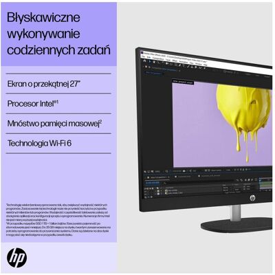 HP 27-cr0224nw (512 GB, 16 GB, Intel Core i5-1335U), PC, Weiss HP 27-cr0224nw (512 GB, 16 GB, Intel Core i5-1335U), PC, Weiss