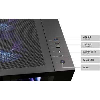 Captiva PC Highend Gaming I98-412 i7-14700KF 32GB/1TB SSD RTX 5070 Win 11 (1024 GB, 32 GB, Intel Core i7-14700KF, GeForce RTX 5070), PC Captiva PC Highend Gaming I98-412 i7-14700KF 32GB/1TB SSD RTX 5070 Win 11 (1024 GB, 32 GB, Intel Core i7-14700KF, GeForce RTX 5070), PC