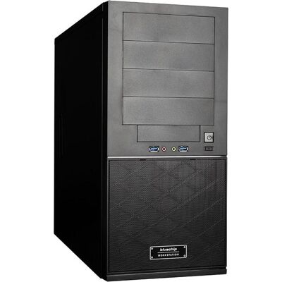 Bluechip BUSINESSline Workstation WS1400 (500 GB, 16 GB), PC, Schwarz Bluechip BUSINESSline Workstation WS1400 (500 GB, 16 GB), PC, Schwarz