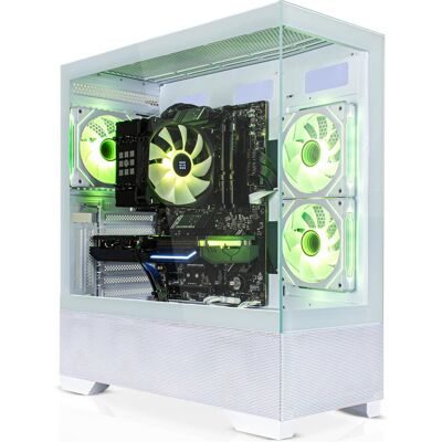 Systemtreff Multimedia PC G254355 (512 GB, 16 GB, AMD Ryzen 5 5500, GeForce RTX 3060), PC, Weiss Systemtreff Multimedia PC G254355 (512 GB, 16 GB, AMD Ryzen 5 5500, GeForce RTX 3060), PC, Weiss