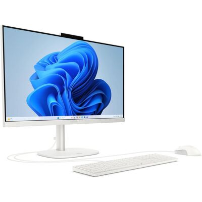 HP OmniStudio 24-cv0001no 24" All-in-One PC, Windows 11 Home (256 GB, 8 GB), PC, Weiss HP OmniStudio 24-cv0001no 24" All-in-One PC, Windows 11 Home (256 GB, 8 GB), PC, Weiss
