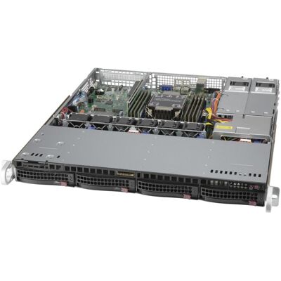 Supermicro CSE-813MF2TQC4-R407CB SC813MF2TQCchass w/platinumRedundant 400W(slim fan tray), Server Barebone Supermicro CSE-813MF2TQC4-R407CB SC813MF2TQCchass w/platinumRedundant 400W(slim fan tray), Server Barebone