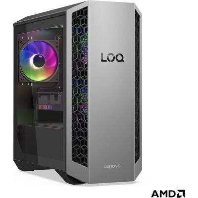 Lenovo LOQ Tower (1000 GB, 32 GB, AMD Ryzen 7 8745HX, GeForce RTX 5060), PC, Schwarz, Grau Lenovo LOQ Tower (1000 GB, 32 GB, AMD Ryzen 7 8745HX, GeForce RTX 5060), PC, Schwarz, Grau