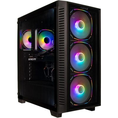Captiva Advanced Gaming R90-792 Ryzen 7 RTX 5060 Ti (2000 GB, 32 GB, AMD Ryzen 7 7700X, GeForce RTX 5060 Ti), PC, Schwarz Captiva Advanced Gaming R90-792 Ryzen 7 RTX 5060 Ti (2000 GB, 32 GB, AMD Ryzen 7 7700X, GeForce RTX 5060 Ti), PC, Schwarz
