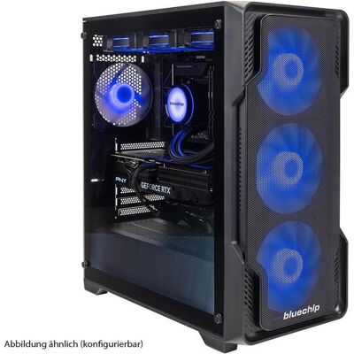 Bluechip GAMINGline T7710 (1000 GB, 16 GB), PC, Schwarz Bluechip GAMINGline T7710 (1000 GB, 16 GB), PC, Schwarz