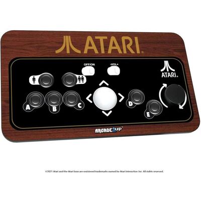 Arcade1Up Couchcade, Retro Gaming, Braun, Schwarz, Weiss Arcade1Up Couchcade, Retro Gaming, Braun, Schwarz, Weiss