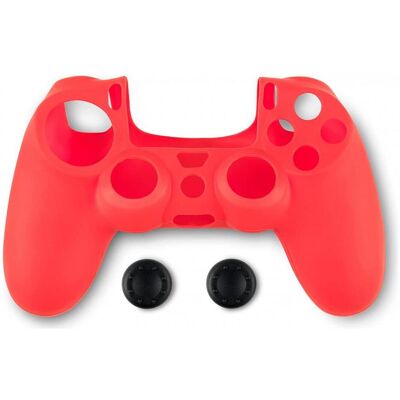 Spartan Gear Controller Silicon Skin Cover and Thumb Grips (Compatible With Playstation 4) (Colour (PS4), Gaming Controller Zubehör, Mehrfarbig Spartan Gear Controller Silicon Skin Cover and Thumb Grips (Compatible With Playstation 4) (Colour (PS4), Gaming Controller Zubehör, Mehrfarbig