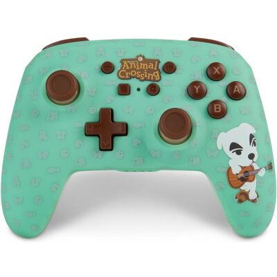 PowerA Enhanced Wireless Controller Animal Crossing K.K. Slider (Switch), Gaming Controller, Grün PowerA Enhanced Wireless Controller Animal Crossing K.K. Slider (Switch), Gaming Controller, Grün