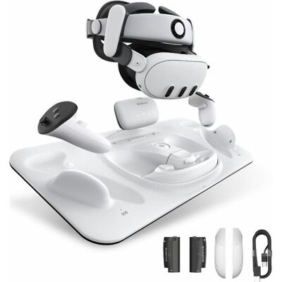 Bobovr D3-Ladestation für Meta Quest 3, Zubehör VR + AR, Schwarz Bobovr D3-Ladestation für Meta Quest 3, Zubehör VR + AR, Schwarz