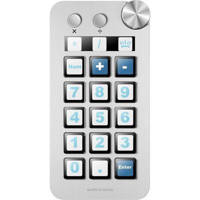 Mars Gaming Msd-Neow (Windows), Gaming Controller, Weiss Mars Gaming Msd-Neow (Windows), Gaming Controller, Weiss