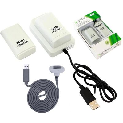 ATL Telecom Ltd Aptel Xbox 360 KX7B Akku-Ladestation (Xbox 360), Gaming Controller Zubehör, Weiss ATL Telecom Ltd Aptel Xbox 360 KX7B Akku-Ladestation (Xbox 360), Gaming Controller Zubehör, Weiss