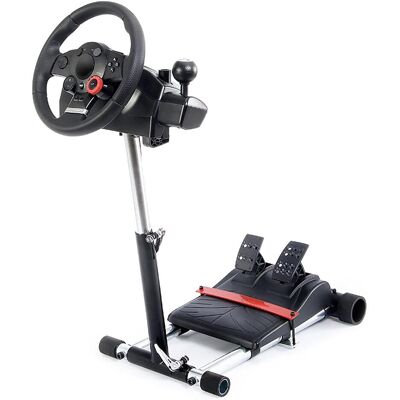 Wheel Stand Pro Logitech Driving Force GT/PRO/EX/FX - Deluxe V2, Sim Rig, Schwarz Wheel Stand Pro Logitech Driving Force GT/PRO/EX/FX - Deluxe V2, Sim Rig, Schwarz