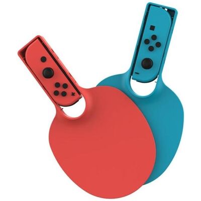 Dobe Tischtennisschläger für Nintendo Switch (Switch), Gaming Controller Zubehör, Blau, Rot Dobe Tischtennisschläger für Nintendo Switch (Switch), Gaming Controller Zubehör, Blau, Rot