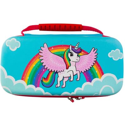 IMP Switch Over the Rainbow Unicorn 7-in-1 Case OLED Switch (Switch), Weiteres Gaming Zubehör, Mehrfarbig IMP Switch Over the Rainbow Unicorn 7-in-1 Case OLED Switch (Switch), Weiteres Gaming Zubehör, Mehrfarbig