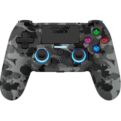 DragonShock Controller Mizar Wireless grau camo PS4 (PS4), Gaming Controller, Grau DragonShock Controller Mizar Wireless grau camo PS4 (PS4), Gaming Controller, Grau