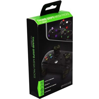 Gioteck Scharfschützen-Daumen-Griffe für Xbox Controller (Xbox One S, Xbox One X, Xbox Series S, Xbox Series X), Gaming Controller Zubehör, Mehrfarbig Gioteck Scharfschützen-Daumen-Griffe für Xbox Controller (Xbox One S, Xbox One X, Xbox Series S, Xbox Series X), Gaming Controller Zubehör, Mehrfarbig
