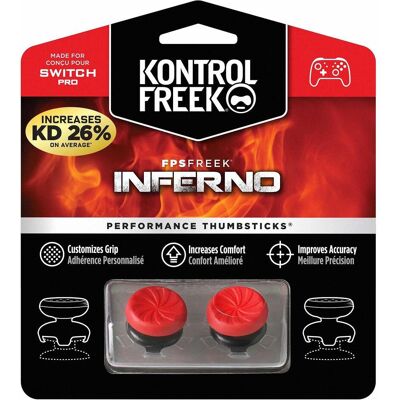 SteelSeries KontrolFreek - FPS Freek Inferno - Nintendo Pro (4 Prong) (Switch), Gaming Controller Zubehör, Rot SteelSeries KontrolFreek - FPS Freek Inferno - Nintendo Pro (4 Prong) (Switch), Gaming Controller Zubehör, Rot
