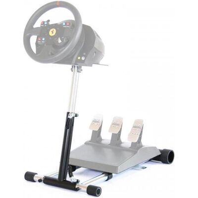 Wheel Stand Pro Deluxe V2 für T300RS/TX/TMX/T150, Sim Rig, Schwarz Wheel Stand Pro Deluxe V2 für T300RS/TX/TMX/T150, Sim Rig, Schwarz