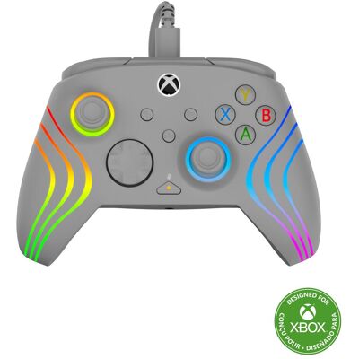 Turtle Beach Afterglow Wave Wired Controller (PC, Windows, Xbox One S, Xbox One X, Xbox Series S, Xbox Series X), Gaming Controller, Grau Turtle Beach Afterglow Wave Wired Controller (PC, Windows, Xbox One S, Xbox One X, Xbox Series S, Xbox Series X), Gaming Controller, Grau