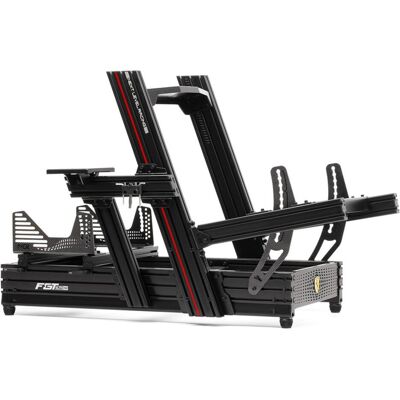 Next Level Racing F-GT Elite 160 Ferrari NLR-E048, Sim Rig, Schwarz Next Level Racing F-GT Elite 160 Ferrari NLR-E048, Sim Rig, Schwarz