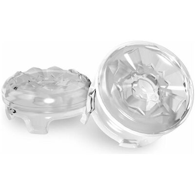 KontrolFreek Crystal Galaxy Edition (PS4, PS5), Gaming Controller Zubehör, Transparent KontrolFreek Crystal Galaxy Edition (PS4, PS5), Gaming Controller Zubehör, Transparent