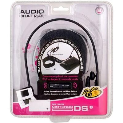 MadCatz Mad Catz DSi Audio Chat Pack (Nintendo DS) (DSi XL), Weiteres Gaming Zubehör, Schwarz MadCatz Mad Catz DSi Audio Chat Pack (Nintendo DS) (DSi XL), Weiteres Gaming Zubehör, Schwarz