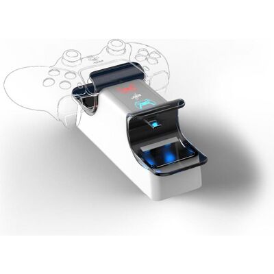 Urage Dual Ladestation für PlayStation 5 (PS5), Gaming Controller Zubehör, Weiss, Schwarz Urage Dual Ladestation für PlayStation 5 (PS5), Gaming Controller Zubehör, Weiss, Schwarz