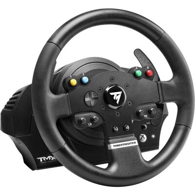 Thrustmaster TMX Wheel Force Feedback (PC, Xbox One S, Xbox One X, Xbox Series S, Xbox Series X), Gaming Controller, Schwarz Thrustmaster TMX Wheel Force Feedback (PC, Xbox One S, Xbox One X, Xbox Series S, Xbox Series X), Gaming Controller, Schwarz