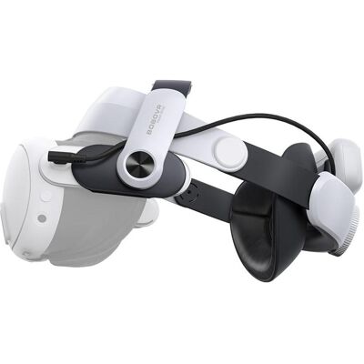Bobovr M3 Pro Stirnband mit Akku für Meta Quest 2, Zubehör VR + AR, Schwarz Bobovr M3 Pro Stirnband mit Akku für Meta Quest 2, Zubehör VR + AR, Schwarz