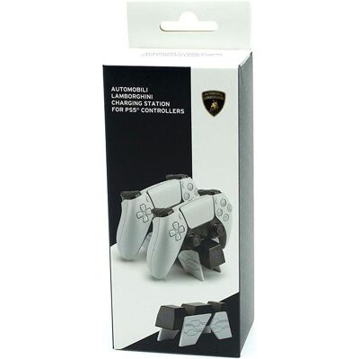 Tonino Lamborghini Lamborghini Recharge Base 2 Controller für PlayStation (PS5), Gaming Controller Zubehör, Schwarz, Weiss Tonino Lamborghini Lamborghini Recharge Base 2 Controller für PlayStation (PS5), Gaming Controller Zubehör, Schwarz, Weiss
