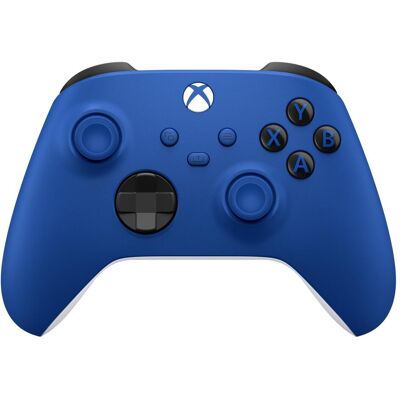 Microsoft Xbox Wireless Controller - Shock Blue (PC, Xbox One S, Xbox One X, Xbox Series S, Xbox Series X), Gaming Controller, Blau Microsoft Xbox Wireless Controller - Shock Blue (PC, Xbox One S, Xbox One X, Xbox Series S, Xbox Series X), Gaming Controller, Blau