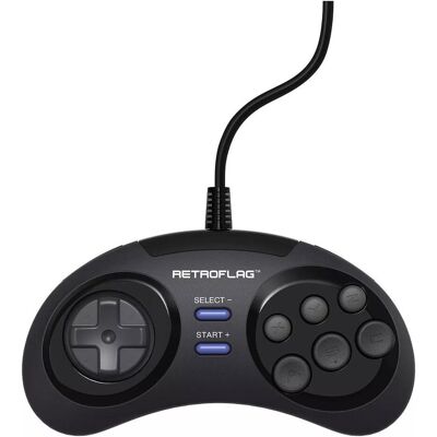 Retroflag MegaPi Retrodesign Controller (PC), Gaming Controller, Schwarz Retroflag MegaPi Retrodesign Controller (PC), Gaming Controller, Schwarz