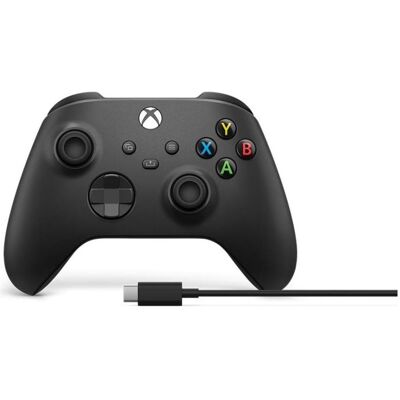 Microsoft Xbox Wireless Controller (Android, iOS, PC, Xbox One S, Xbox One X, Xbox Series S, Xbox Series X), Gaming Controller, Schwarz Microsoft Xbox Wireless Controller (Android, iOS, PC, Xbox One S, Xbox One X, Xbox Series S, Xbox Series X), Gaming Controller, Schwarz