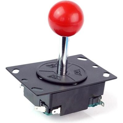 Berrybase Arcade Joystick, 8 Wege, 78,2mm Höhe, rot, Gaming Controller, Rot Berrybase Arcade Joystick, 8 Wege, 78,2mm Höhe, rot, Gaming Controller, Rot