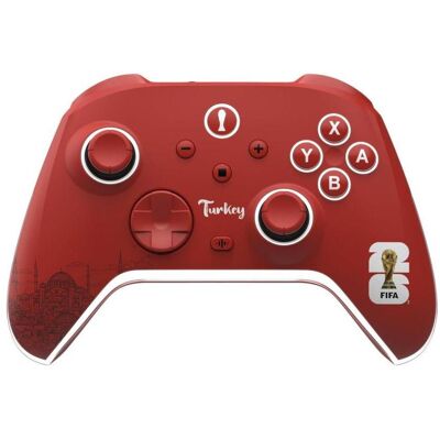 DragonShock AURORA+ Controller FIFA WC 26 Turkey Wireless Switch1/2 (PC, Switch), Gaming Controller, Mehrfarbig DragonShock AURORA+ Controller FIFA WC 26 Turkey Wireless Switch1/2 (PC, Switch), Gaming Controller, Mehrfarbig